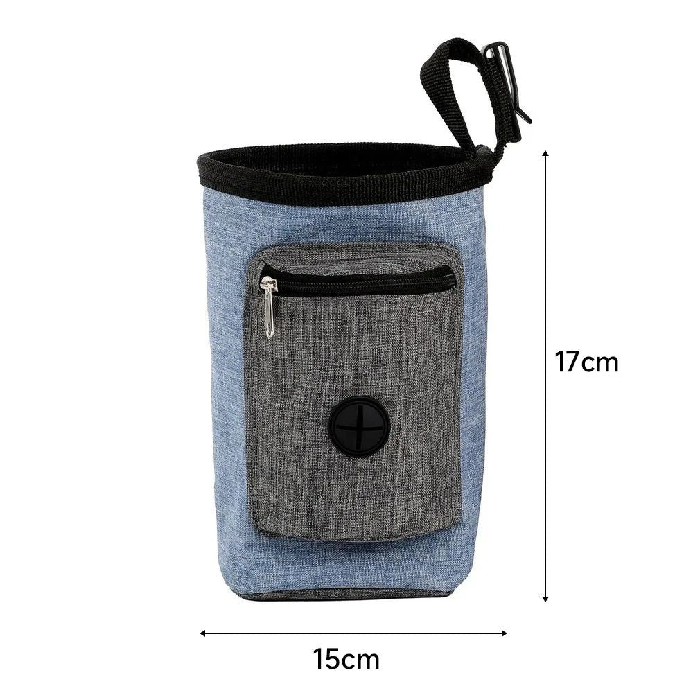 Bolsa portátil de entrenamiento al aire libre para mascotas, bolsa de cintura para guardar juguetes para perros, bolsa para bocadillos para gatos, suministros para mascotas