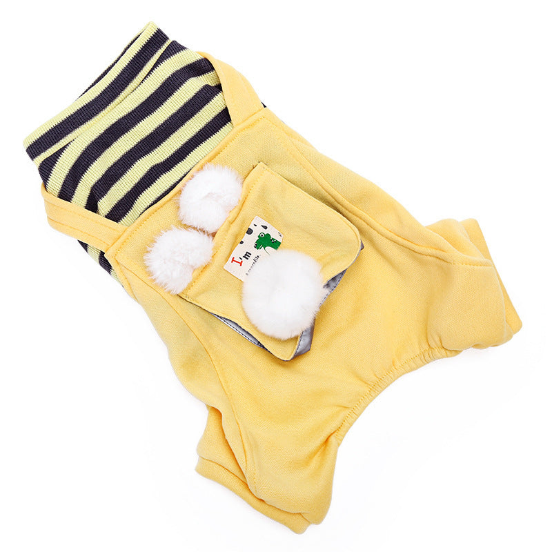 Warm And Cute Clothes For Four-legged Anti-lint Cat And Pet