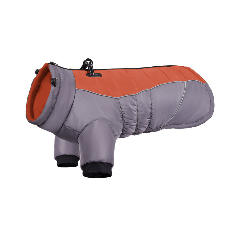 Autumn And Winter New Thickened Warm Dog Cotton-padded Clothes