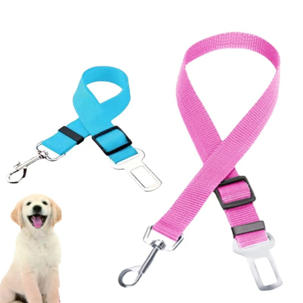 Pet Supplies Dog Car Dog Seat Belt Harness Leash Dog Collar Adjustable Seatbelt Leash For Small Medium Dog Traveling Accessories