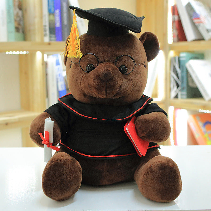 Muñeco de peluche Doctor Bear graduado