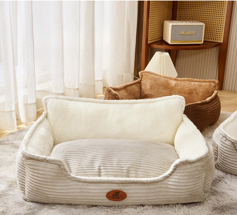 Universal Kennel For All Four Seasons Removable And Washable Bed For Small And Medium Dogs Sofa Warm Cushion Cat Nest Winter