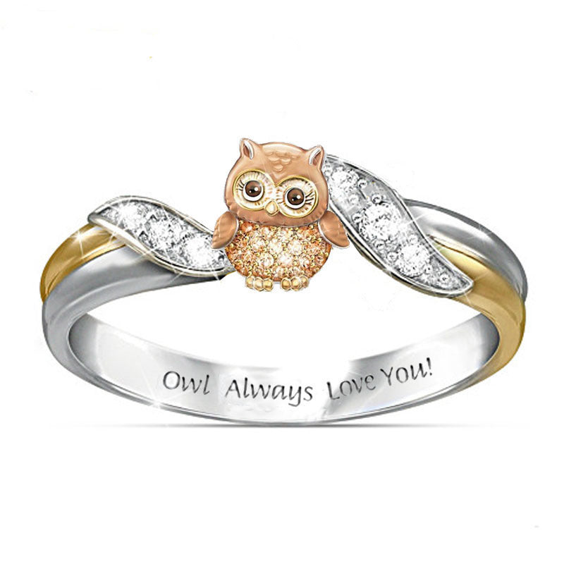 Animal alloy ring