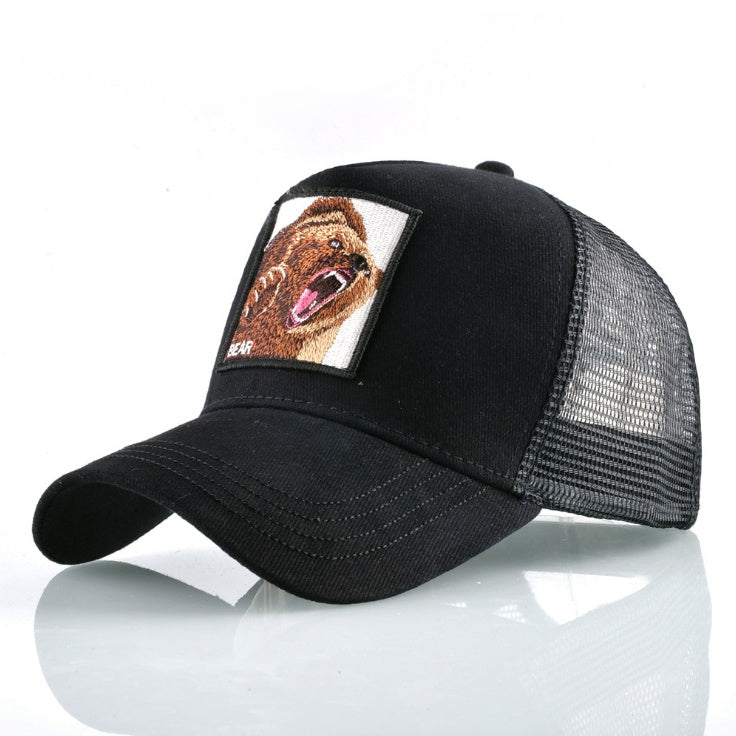 Animal pattern baseball cap