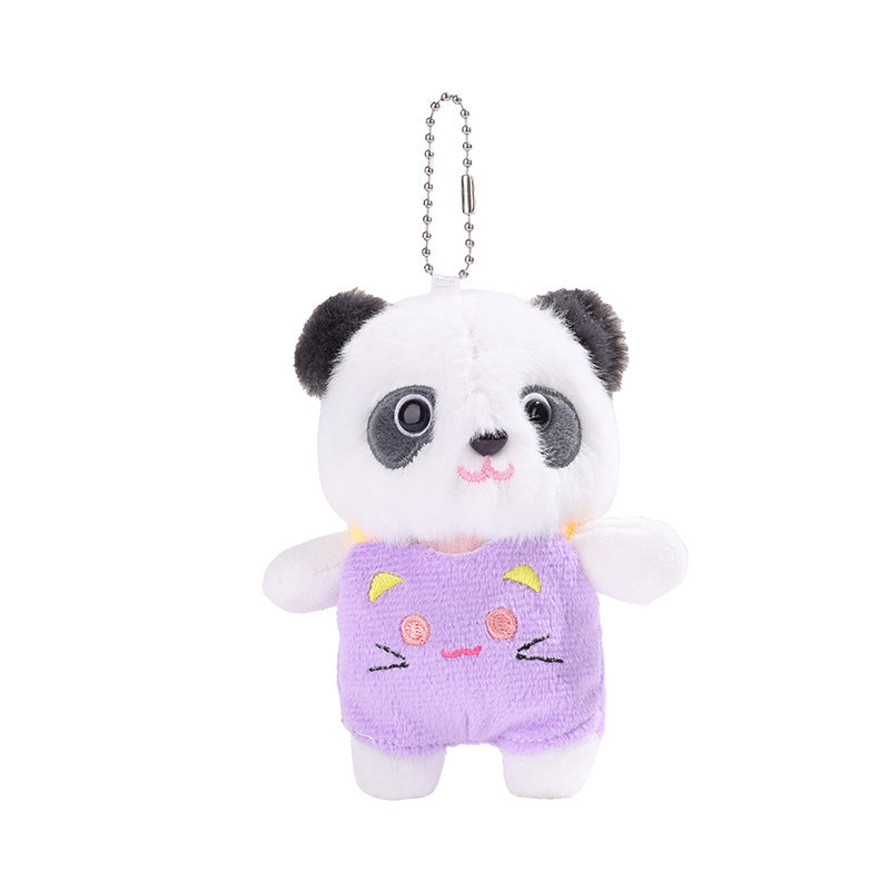 Jouet en peluche pendentif petit panda mignon