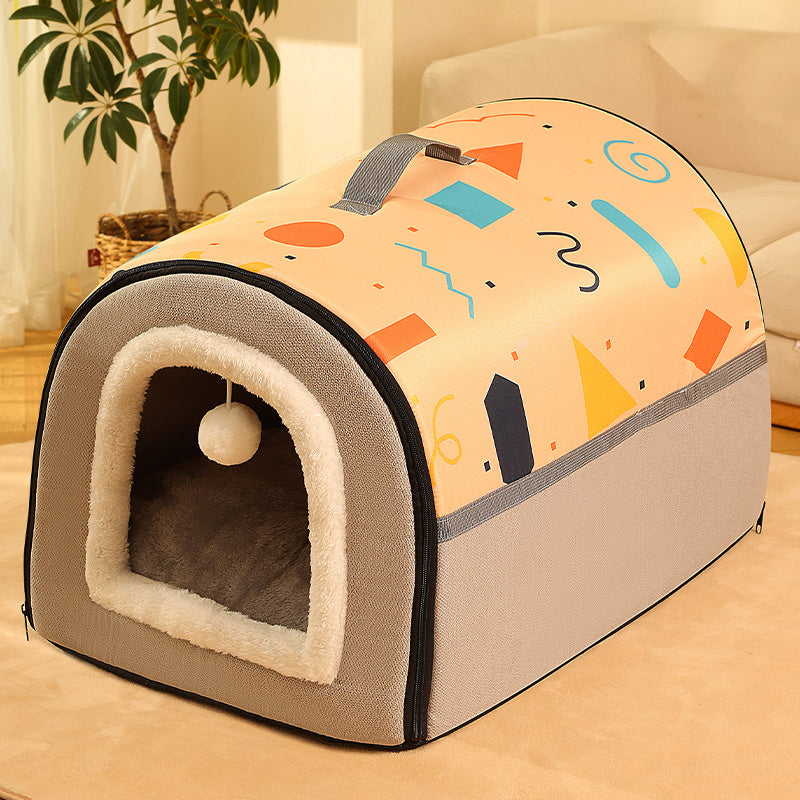 Warm Enclosed Removable And Washable Corgi And Shiba Inu House