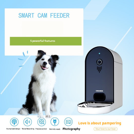 Smart Pet Feeder Automatic Feeding Remote Monitoring