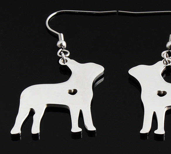 Stainless steel animal earrings