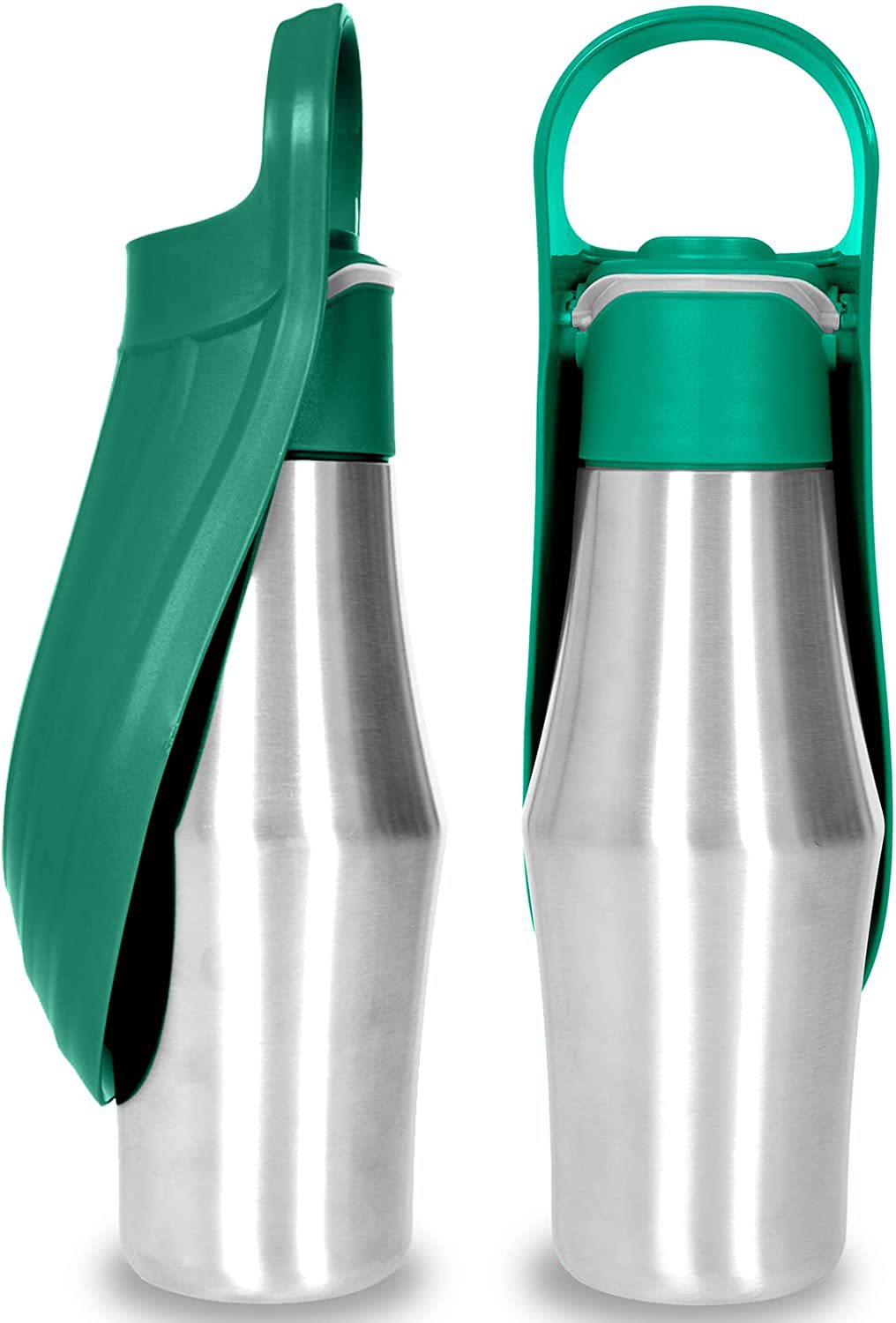 Bouteille d'eau Portable en Silicone souple pour animaux de compagnie, nouveau Design de feuilles pour chiens, bols à boire de voyage en plein air, distributeur d'eau, 2023