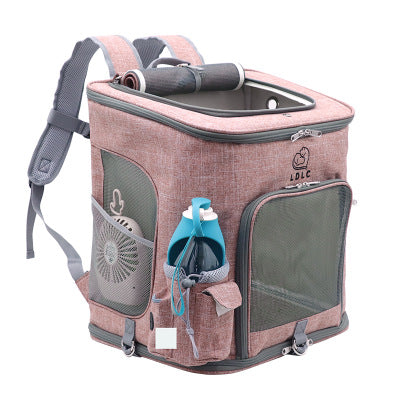 Transparent Portable Cat Backpack Pet Bag