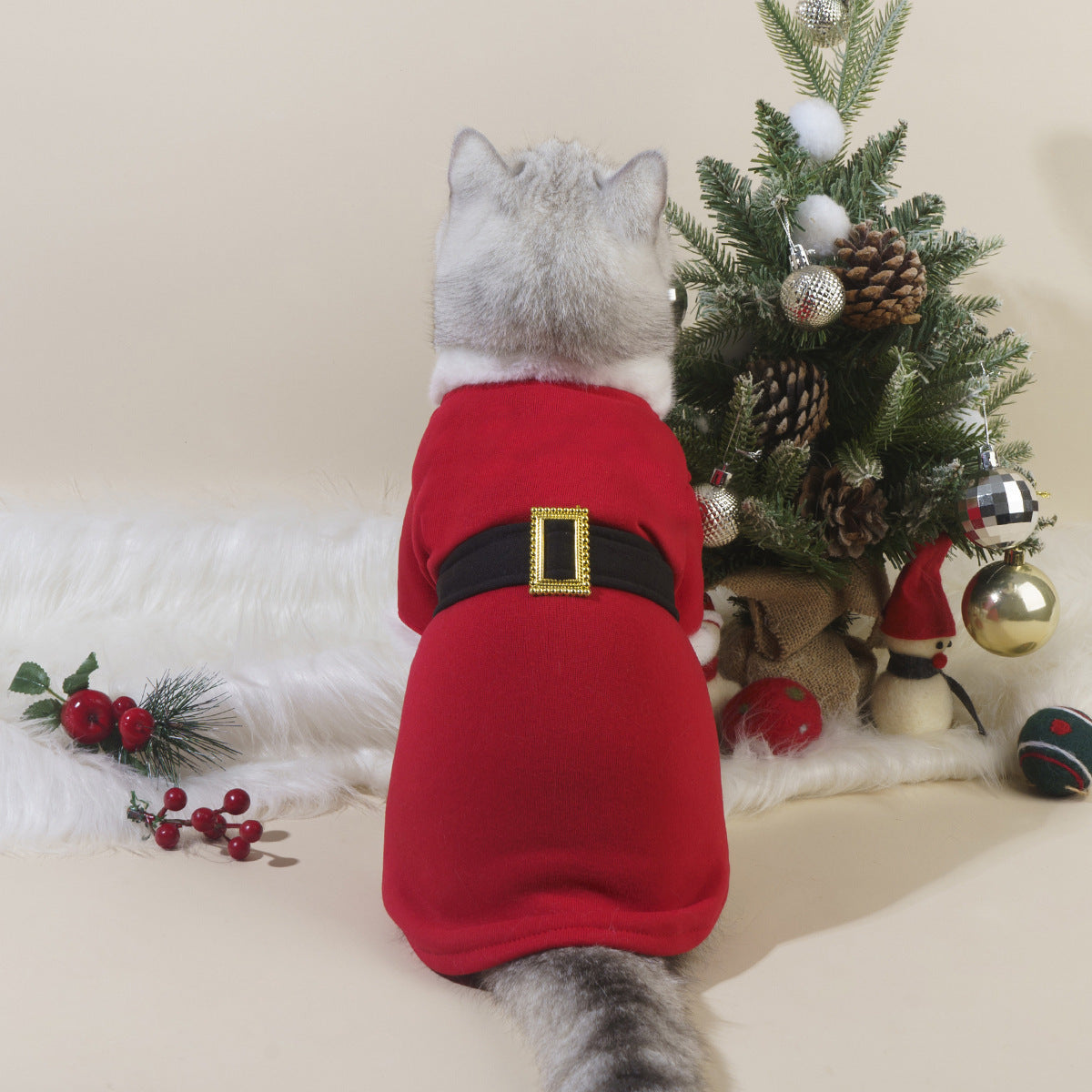 Autumn And Winter New Christmas Pet Cat Dog Pet Clothes