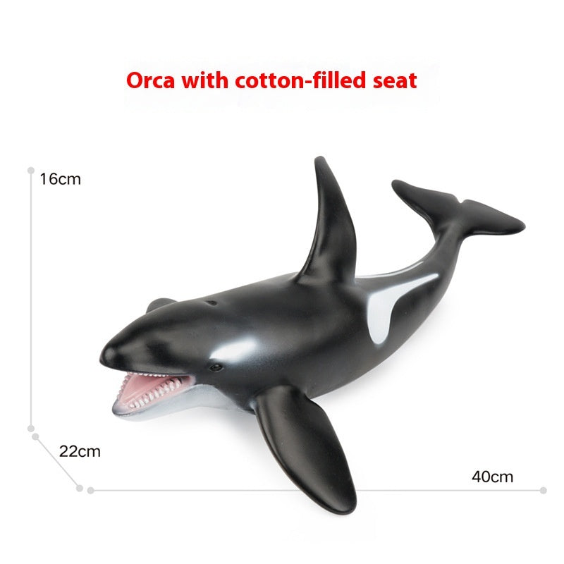 Large Soft Rubber Ocean Animal Model Toys