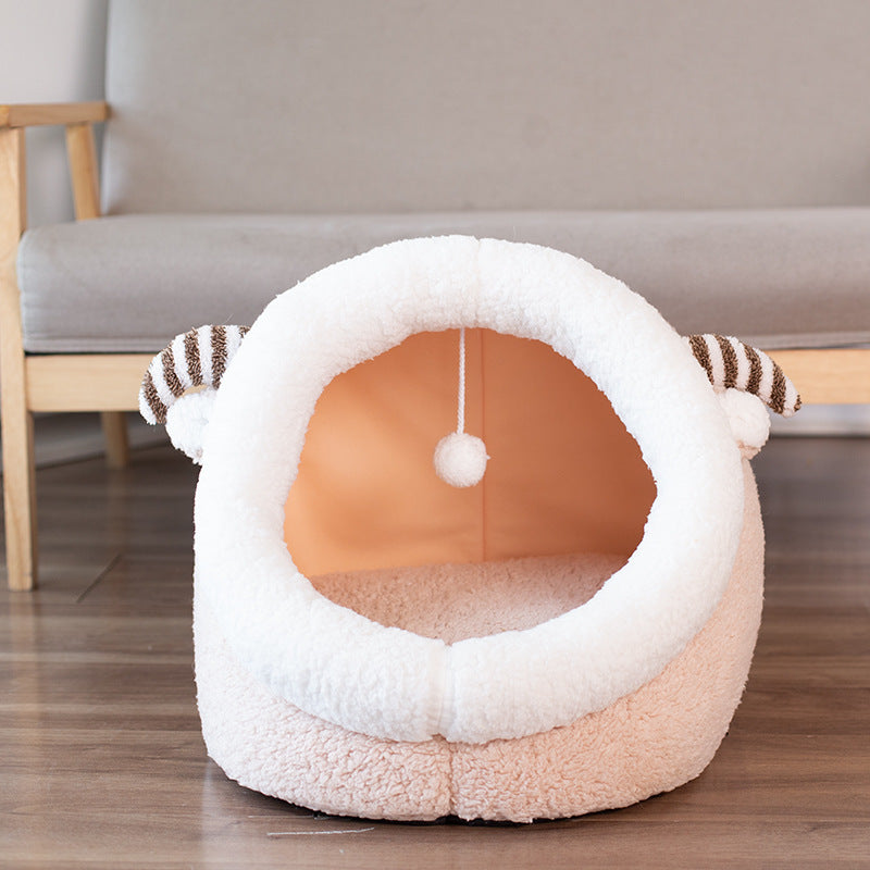 Fournitures pour animaux de compagnie de chenil chaud et lavable