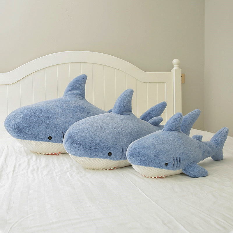 Sleep Shark Throw Pillow Plush Toy Doll