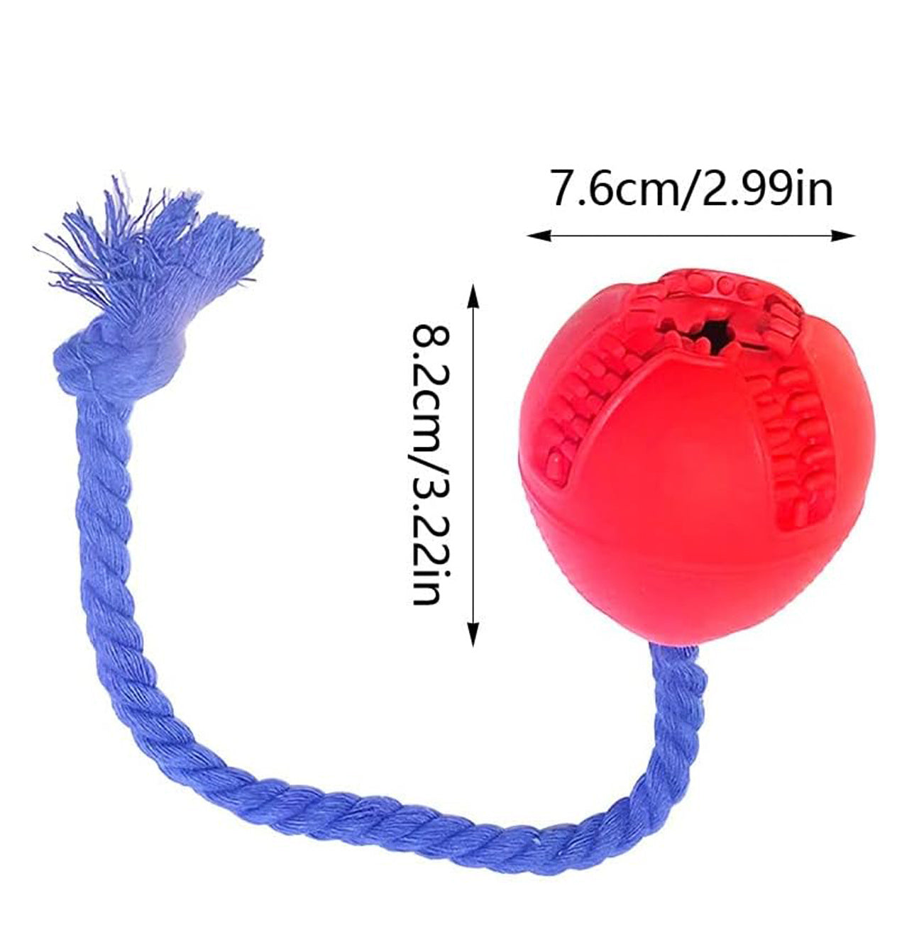 Jouets interactifs pour chiens, cage de dressage pour chiots, distributeur de puzzle avec corde, réduit le stress et l'anxiété, distributeur de nourriture pour chiens, jouets durables pour chiens pour mâcheurs agressifs