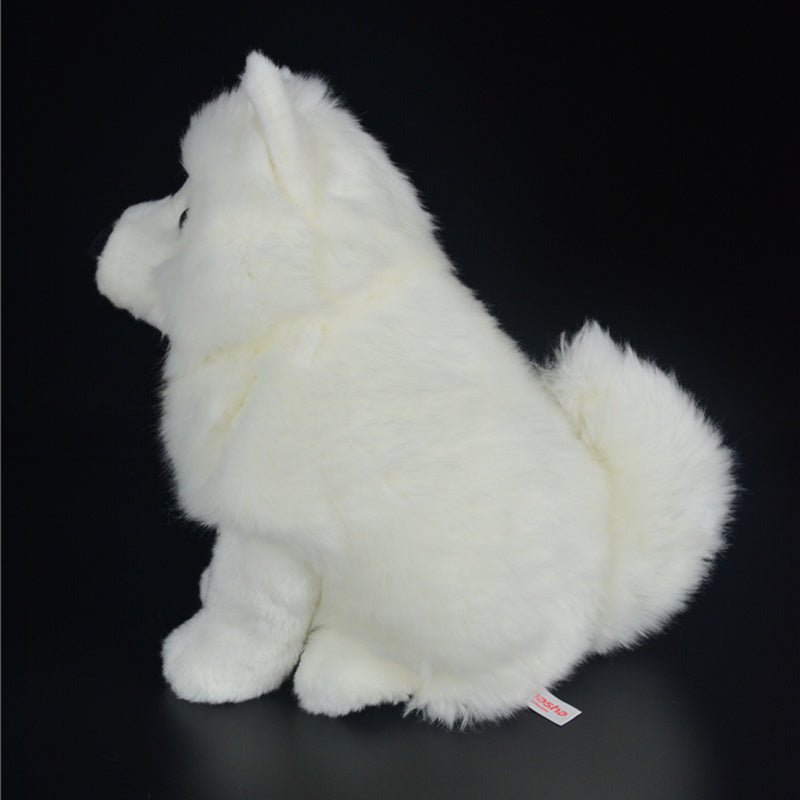 Samoye Perro Peluche Juguete Simulación Animal