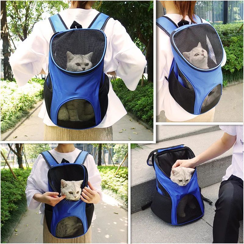 Breathable Puppy Dog Carrier Backpack Portable Pet Bags For Small Dogs Chihuahua Schnauzer Pug Outdoor Mascotas Carring Supplies