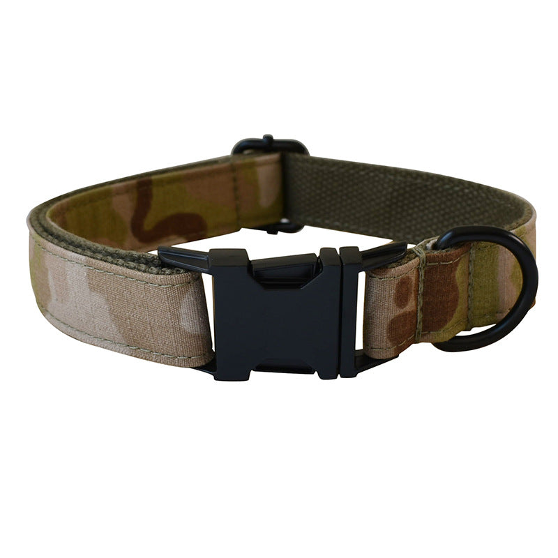 Camouflage Pet Dog Leash Collar Set