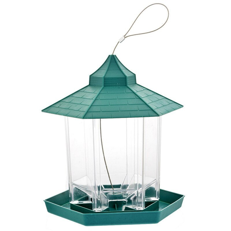 Waterproof hanging bird food box