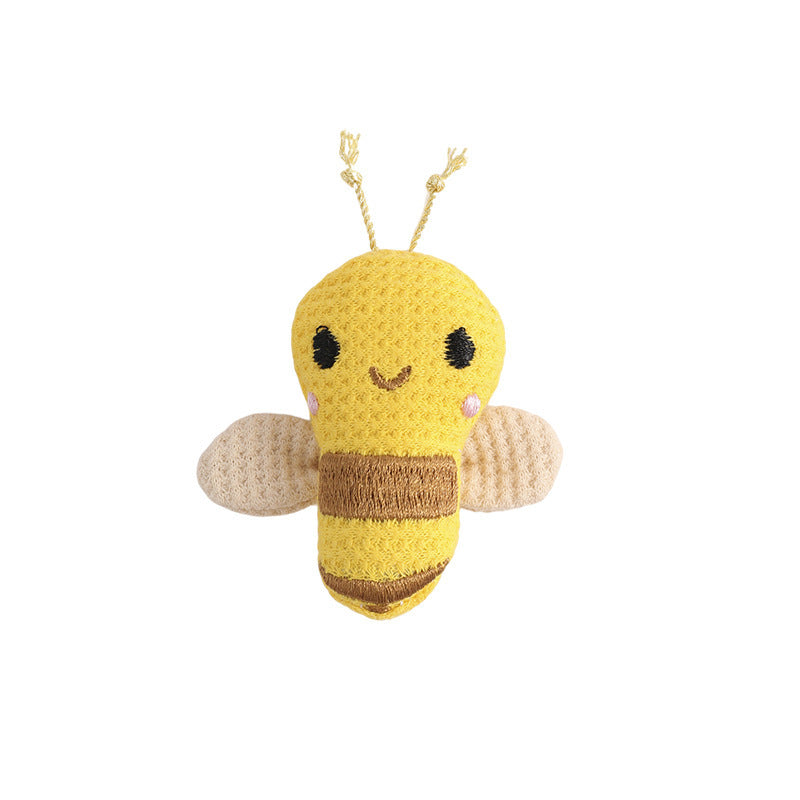 Little Bee Cartoon Brooch Korean Cute Clothing Accessories Girls' Bags Pendant