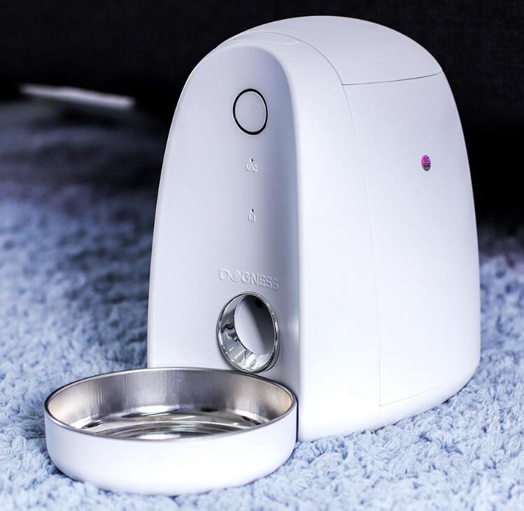 Dispensador automático de alimentos con aplicación inteligente WiFi de 2L para perros pequeños y gatos