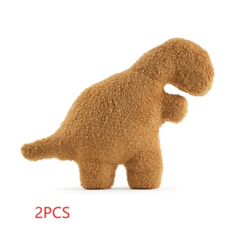 Chicken Block Dinosaur Plush Toy