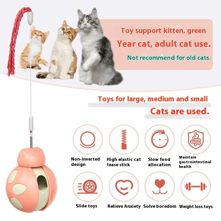 Pet Supplies Toys For Relieving Stuffy And Funny Cat Food Leakage