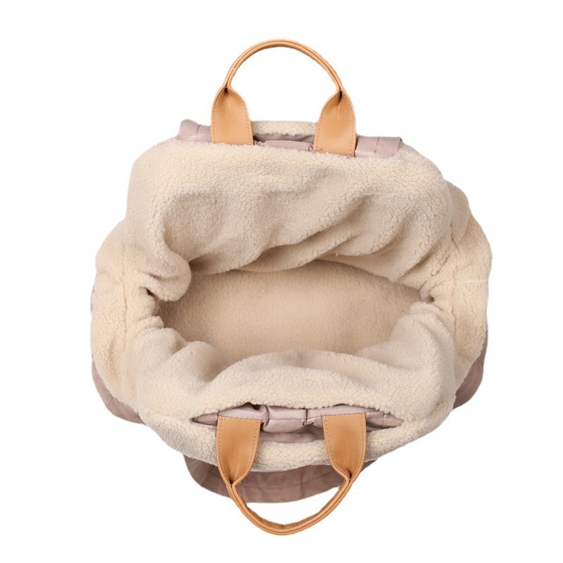 Sac à bandoulière Portable et respirant pour chat, sac à main détachable pour produits pour animaux de compagnie