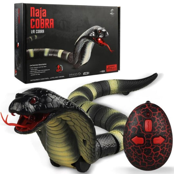 Nouveauté télécommande serpent crotale Animal tour terrifiant méfait jouet