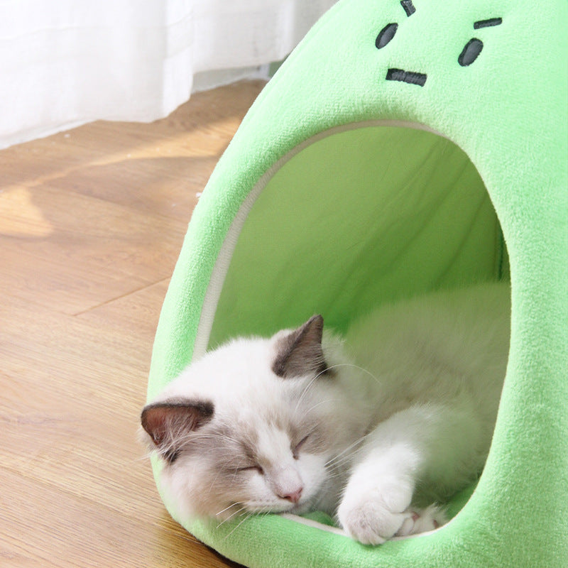 Casa para gatos desmontable y lavable