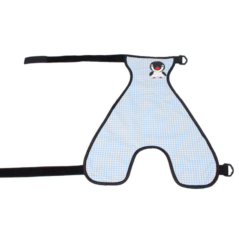 Tablier pour chien Serviette de salive mignonne imperméable