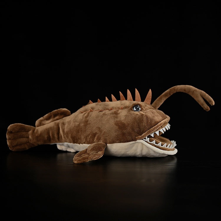 American Monkfish Doll Lantern Fish Doll Plush Toy