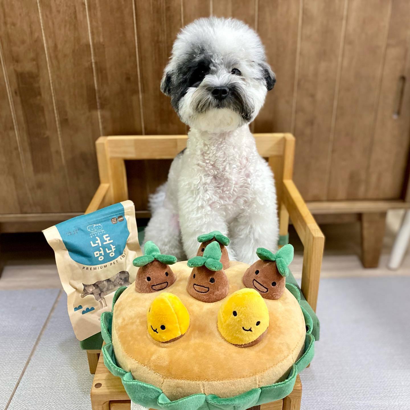 Ensemble de patates douces, jouets pour animaux de compagnie