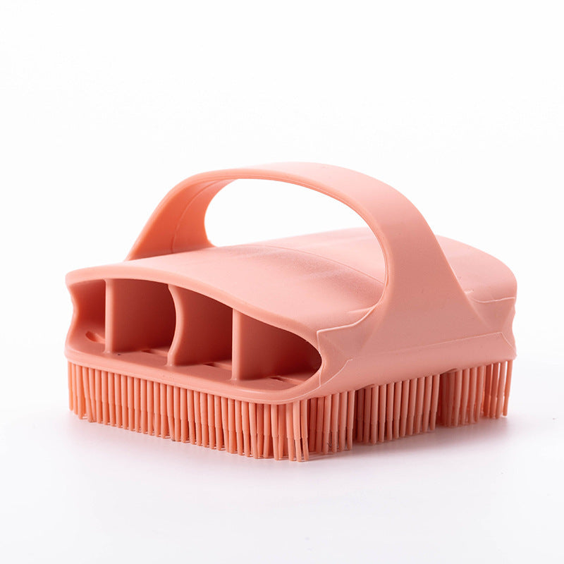 Head Massage Comb Shampoo Scrubber Washing Magic Demelant Brush Bristles Clean Hairbrush Scalp Massager Barber Hair Accessories