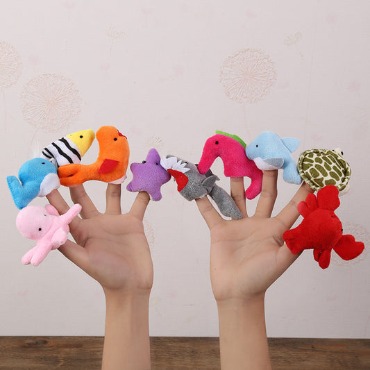 Doll Finger Story-telling Educational Plush Toy