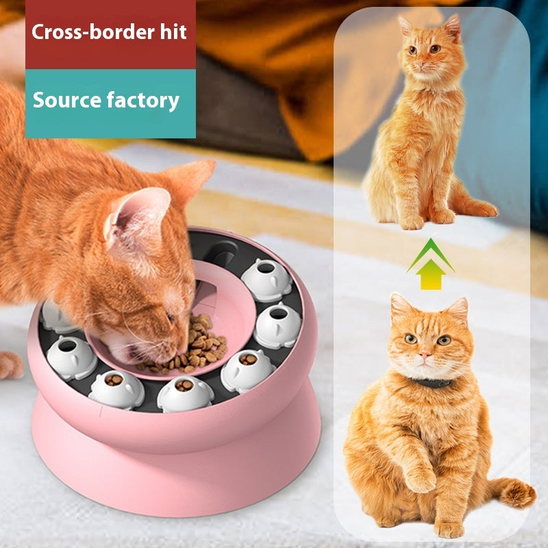 Amazon rotatif fuite de nourriture alimentation chat bol Puzzle chat jouet