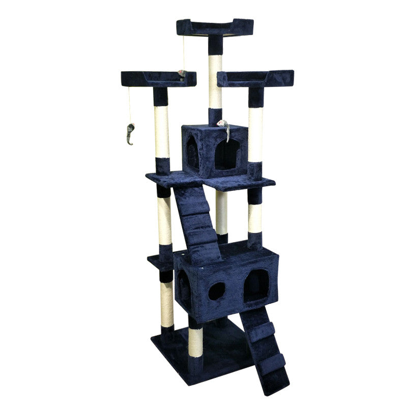 Large Cat Climbing Frame Toy Grab Column Grinding Claw Multi-layer Jumping Platform