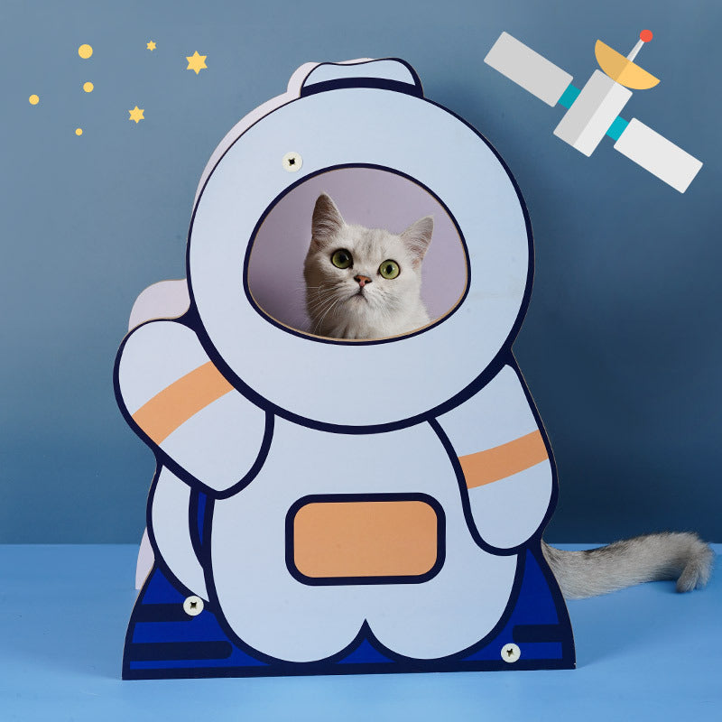 Nid de chat ondulé Astronaut Grande planche d'appui