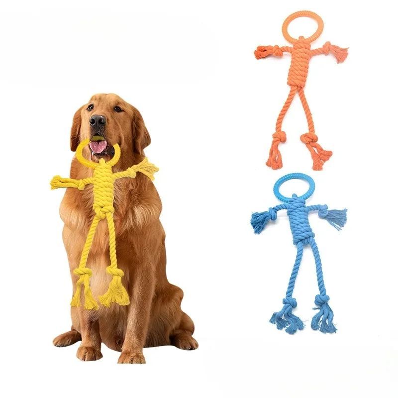 Modern Dog Bite Toy Tear-resistant Solid Color Dog Chew Toy Universal Pet Puppy Dog Chewing Toy