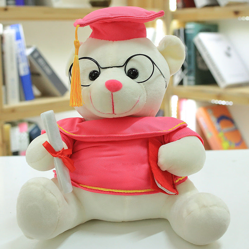 Muñeco de peluche Doctor Bear graduado