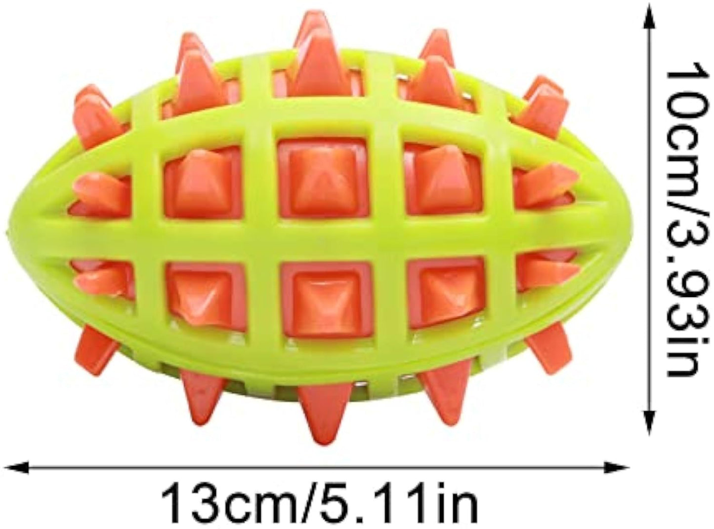 Bola mordedora para perros con sonido para mascotas, juguetes indestructibles para perros para masticadores agresivos, limpia los dientes de los perros, juego de lanzamiento para perros, alivio de la ansiedad, juguetes interactivos para perros