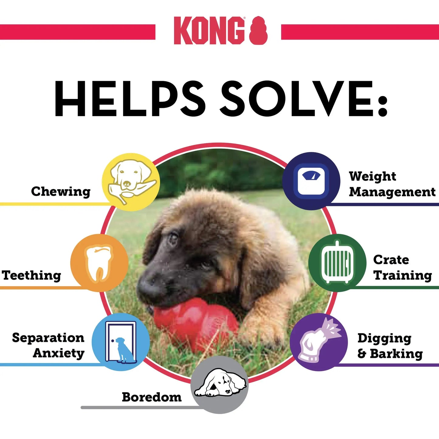 KONG - Juguete extremo para perros - Caucho natural más resistente, negro - Divertido para masticar, perseguir y buscar