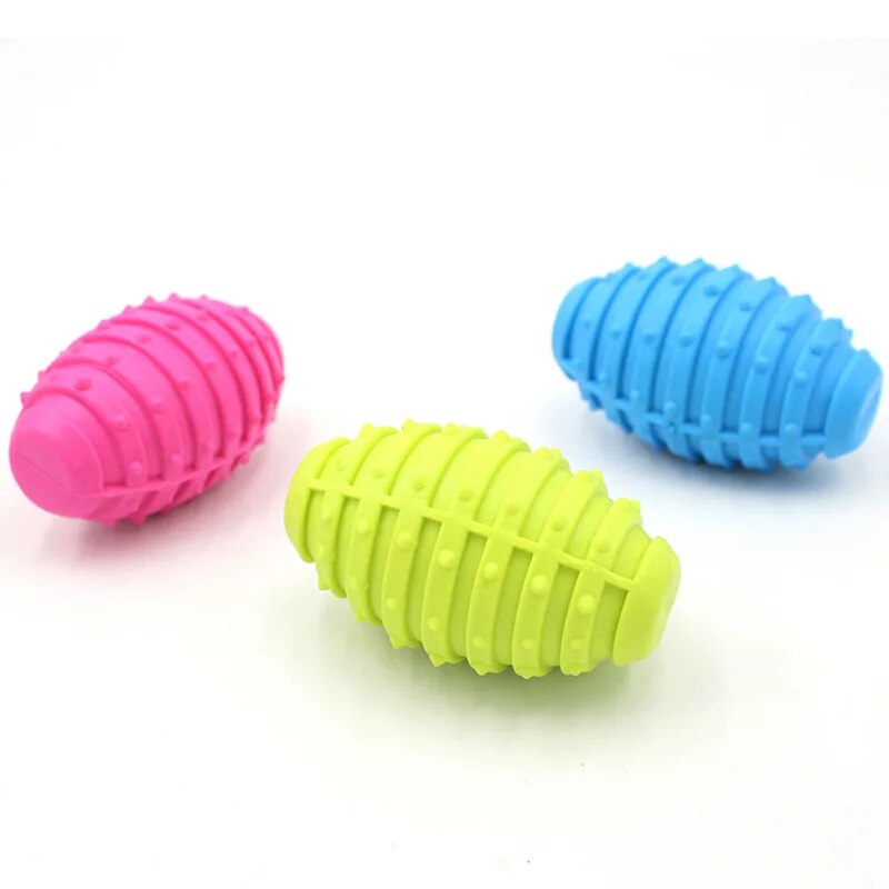 1PCS Pet Toys for Small Dogs Rubber Resistance To Bite Dog Toy Teeth Cleaning Chew Training Toys Pet Supplies Puppy Dogs Cats