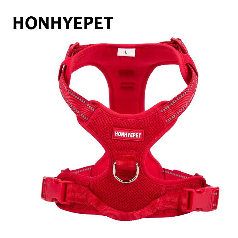 Pet Harness Big Medium Dog Chest Strap Explosion-proof Teddy Small dog Golden Retriever dog Designed for Outdoor Safety Accessories