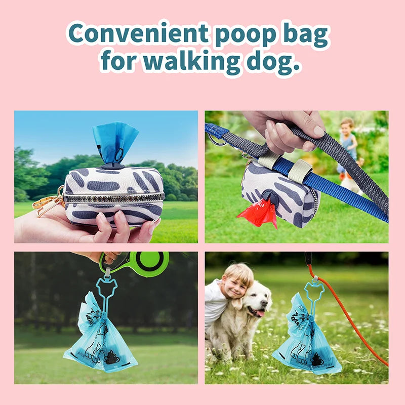 Benepaw-Clip Biodegradable para caca de perro, Manos libres, respetuoso con el medio ambiente, a prueba de fugas, residuos fuertes para mascotas, fácil de rasgar, accesorios de 120/270 piezas