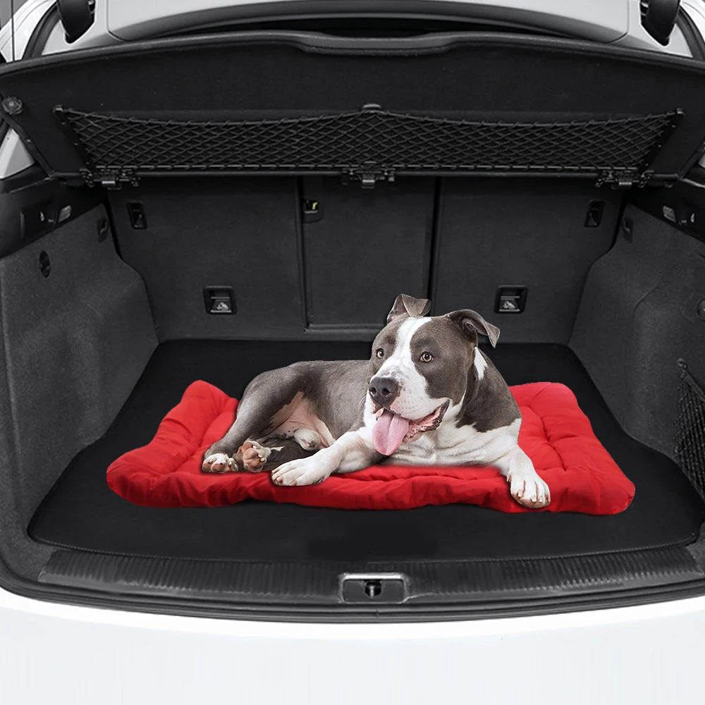 Outdoor Dog Bed Portable Travel Dog Bed Mat Car Seat Pet Bed for Small Medium Large Dog Foldable Pet Mat Sofa Cushion Accessories