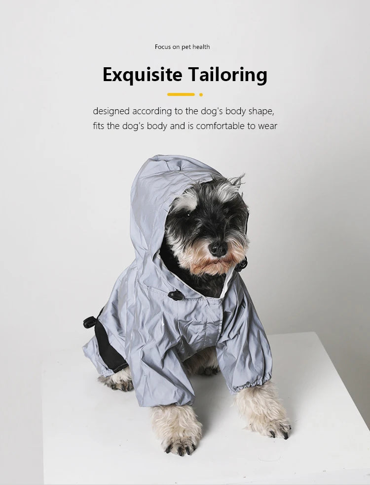 Chubasquero impermeable para perros de compañía, sudaderas con capucha para perros, abrigo de lluvia, ropa, chaquetas cortavientos para Bulldog Francés, Pug y Chihuahua