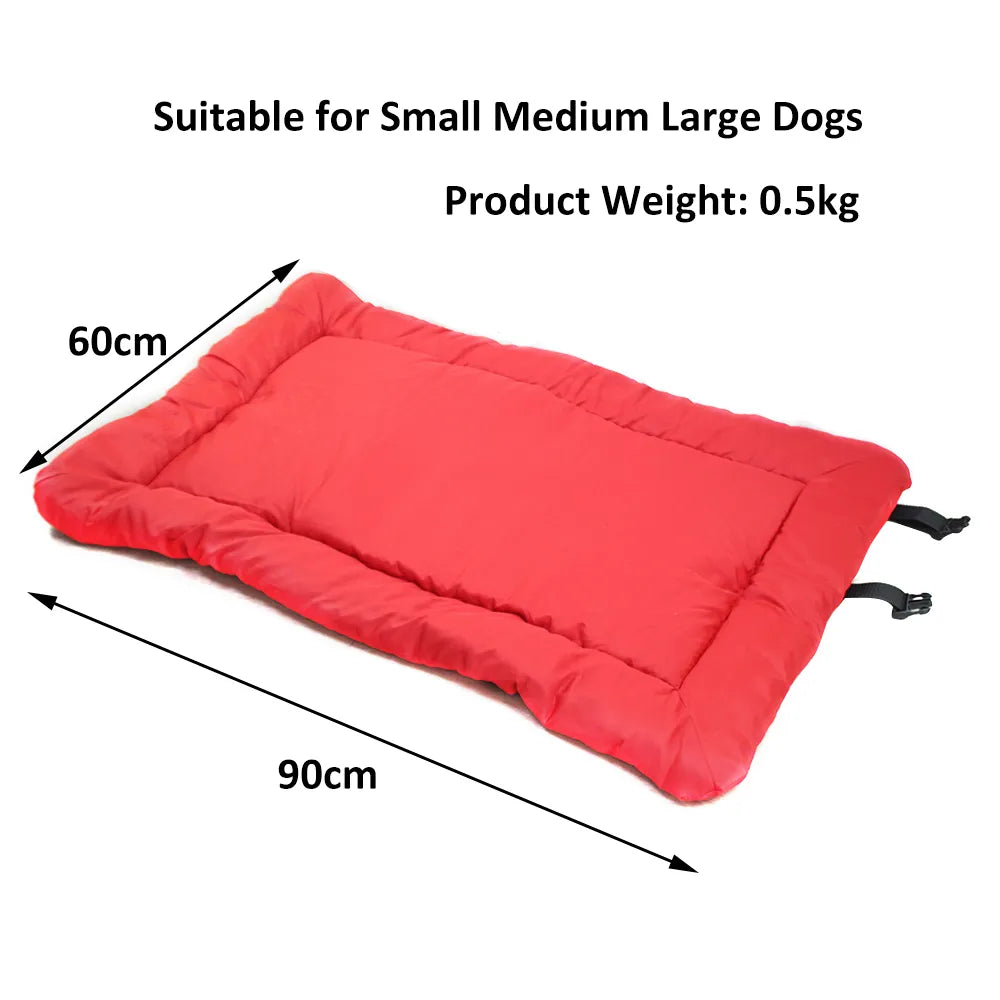 Outdoor Dog Bed Portable Travel Dog Bed Mat Car Seat Pet Bed for Small Medium Large Dog Foldable Pet Mat Sofa Cushion Accessories