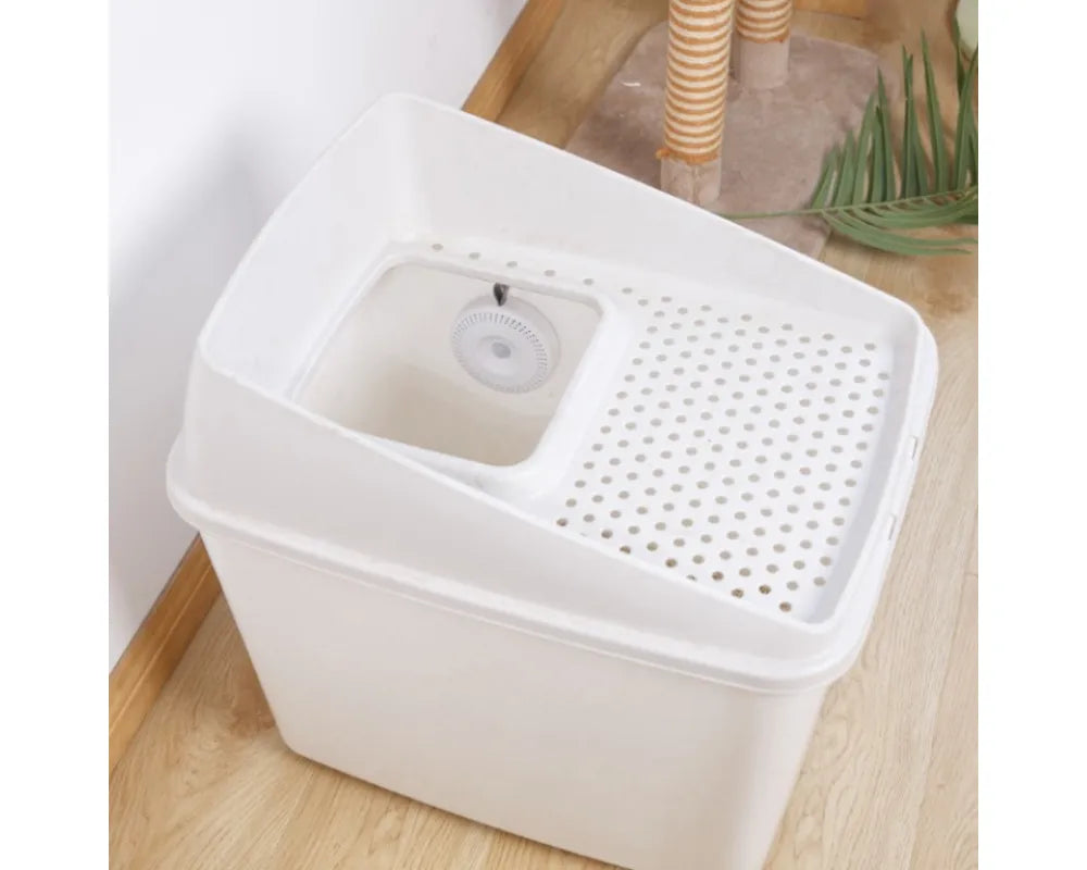 Caja de arena para gatos Eliminador de olores Inodoro para mascotas Purificador de aire Generador de aniones de ozono Desodorante de esterilización para bandeja de tocador Accesorios de productos para gatos