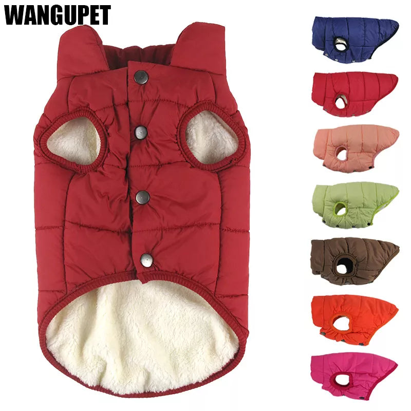 Winter Pet Coat Clothes for Dogs Winter Clothing Warm Dog Clothes for Small Dogs Christmas Big Dog Coat Winter Clothes Chihuahua Fashion Style